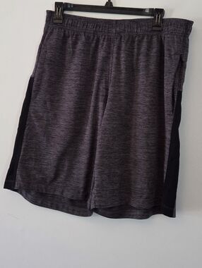 Layer 8 Men's Charcoal Grey Athletic Size Medium Shorts